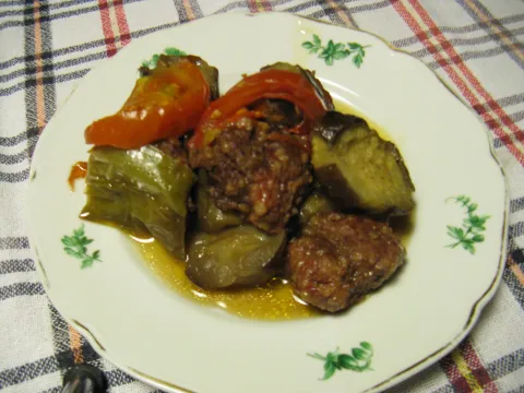 na talíři